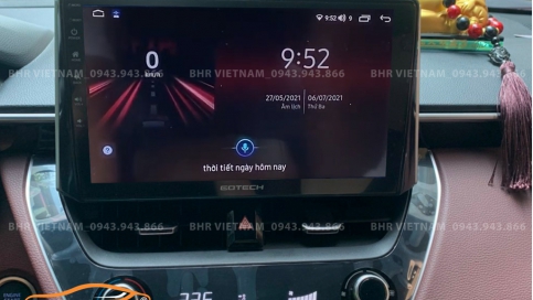 Màn hình DVD Android xe Toyota Cross 2020 - nay | Gotech GT8 Max